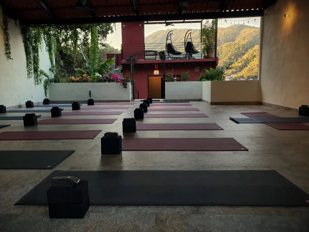 The Vallarta Breeze Yoga Puerto Vallarta Yoga Studio Main Practice Space