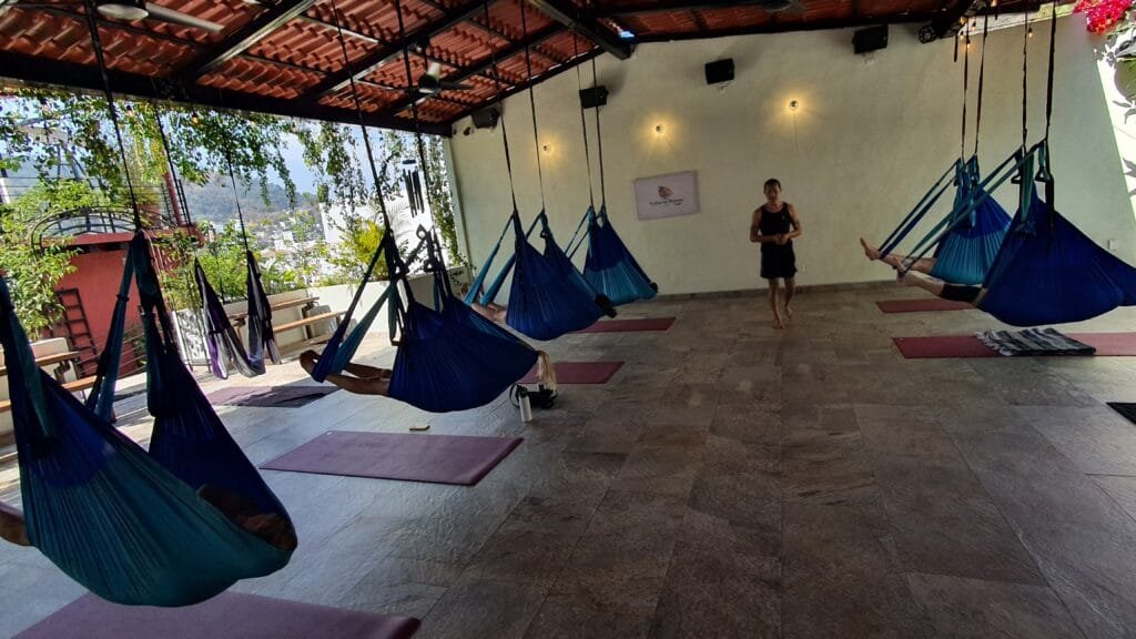 Manuel Aerial Yoga Savasana